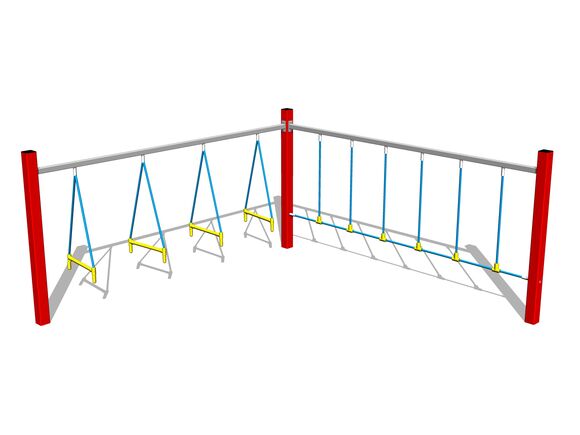 Majompályák - piros (szab. mag. 1 m)