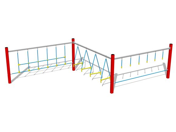 Majompályák - piros(szab. mag. 1 m)