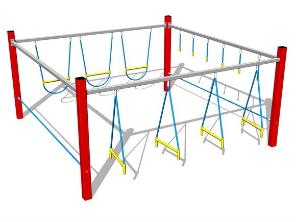 Majompályák - piros (szab. mag. 1 m)