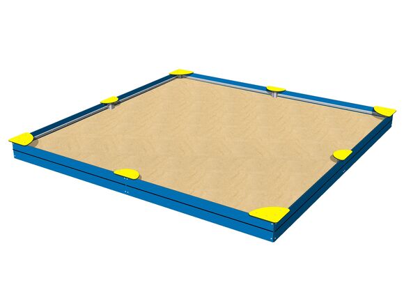 Homokozó ülőkékkel 4x4 m PIP4040BY
