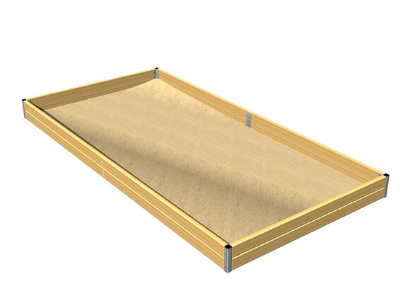 Homokozó 4x2 m PI420D