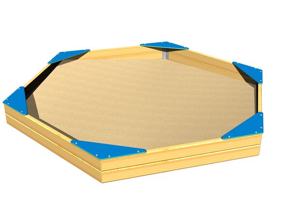 Ülőkék hatoldalú homokozóhoz SP002DB - kék