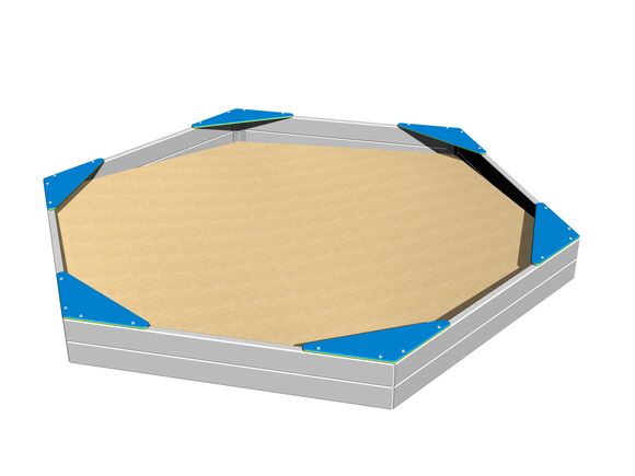 Ülőkék hatoldalú homokozóhoz SP002KB - kék