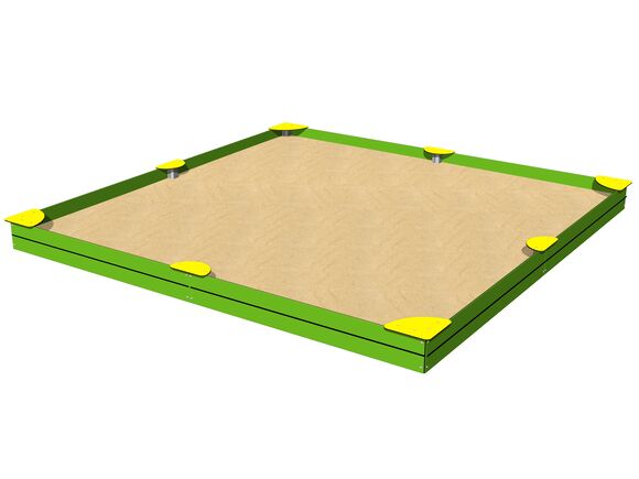 Homokozó ülőkékkel 4x4 m PIP4040LY