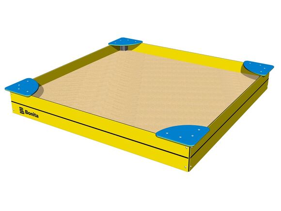 Homokozó ülőkékkel 2x2 m PIP2020YB