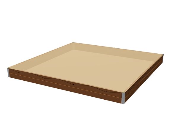 Takaró a homokozó befedésére 3x3 m PZ332