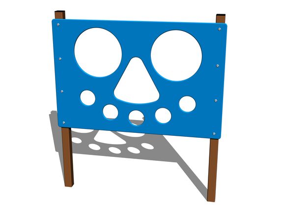 Átdobálós elem PR101KW - barna