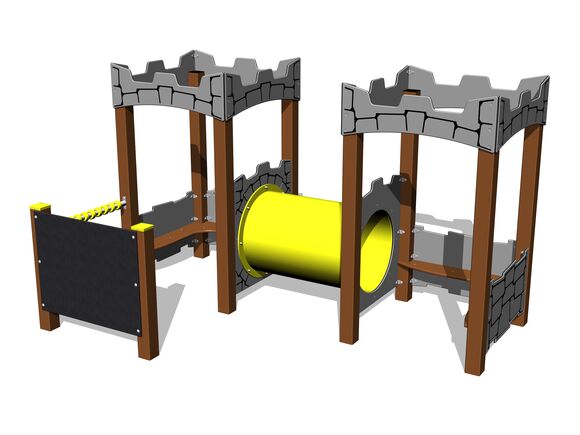 Házikó DO350KW - barna