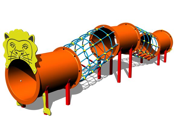 Oroszlán PP043K - teljes fémszerkezet