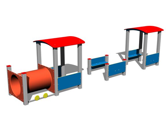 Vonat VL110KS - ezüst