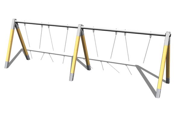 Láncos négyes hinta  RH410D (szab. mag. 1 m)