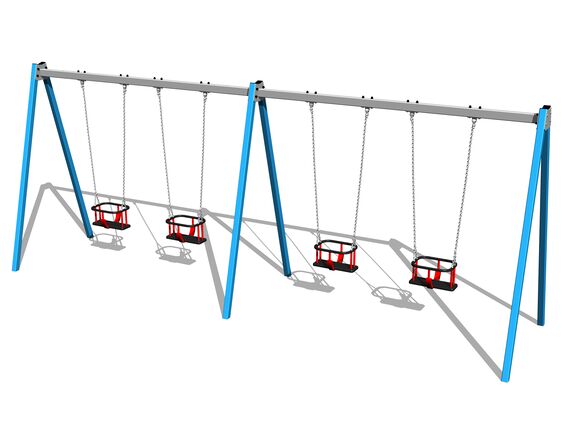Láncos négyes hinta RH6413KB - kék (szab. mag. 1,5 m)