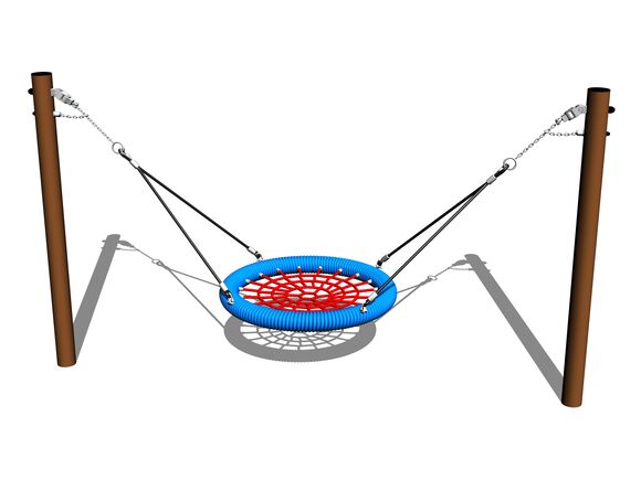 Fészekhinta MINI RH160KW - barna (szab. mag. 1 m)