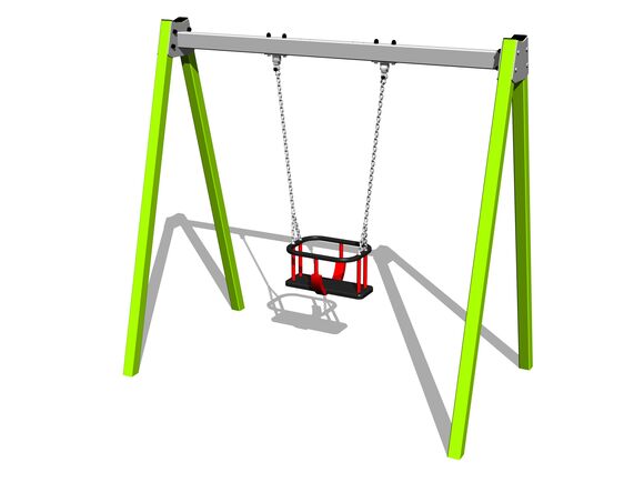 Láncos hinta - lime (szab. mag. 1,0 m)