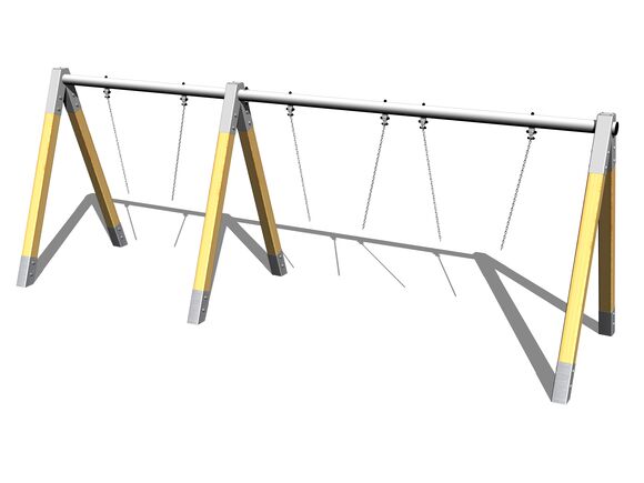 Láncos hármas hinta RH310D (szab. mag. 1 m)