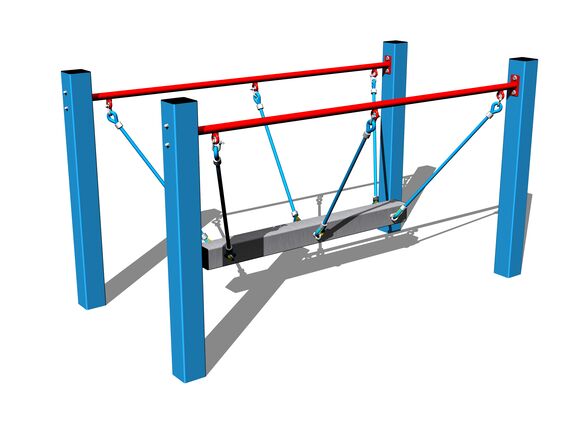 Kötélhíd LL101KB - kék (szab. mag. 1 m)