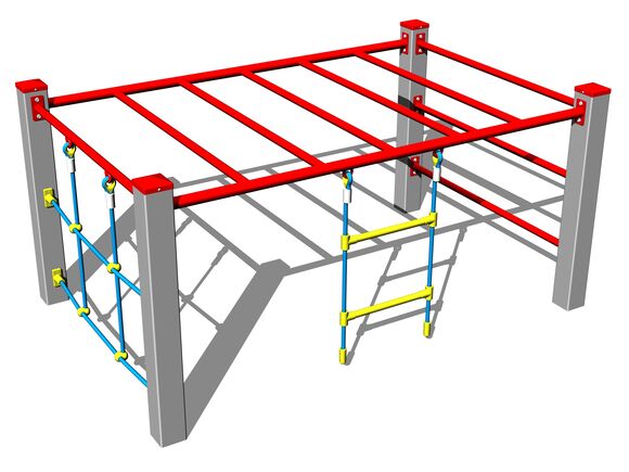 Mászó összeállítás SS8411KS - ezüst