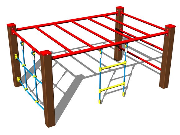 Mászó összeállítás SS8411KW - barna