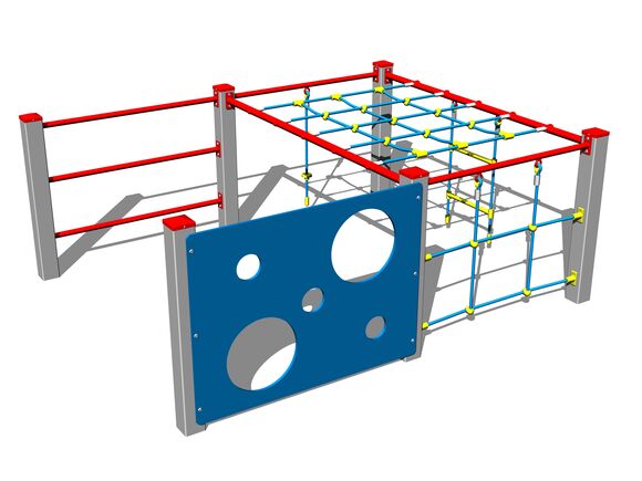 Mászó összeállítás SS8606KS - ezüst