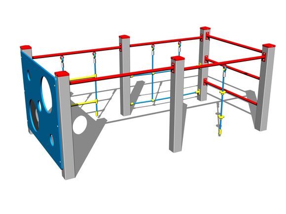 Mászó összeállítás SS8609KS - ezüst