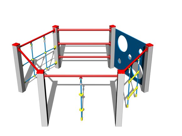 Mászó összeállítás SS8610KS - ezüst