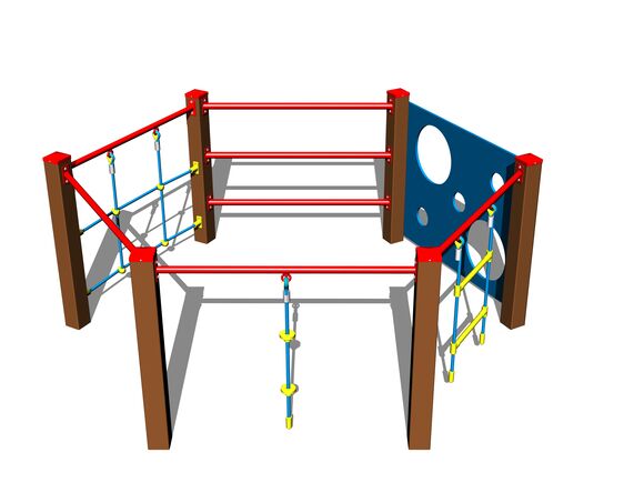 Mászó összeállítás SS8610KW - barna