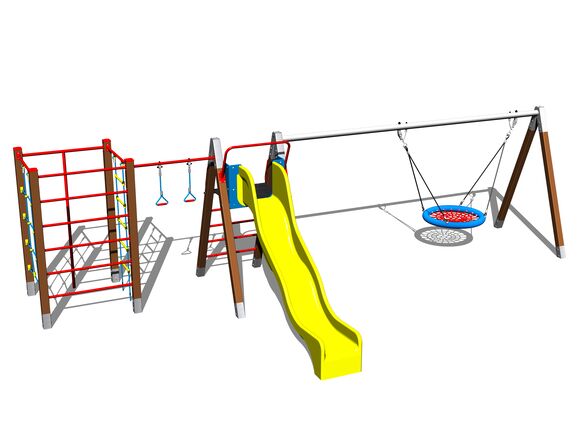 Mászó összeállítás SS804KW - barna