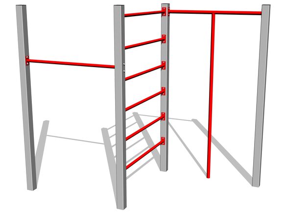 Mászó összeállítás SS8301KS - ezüst