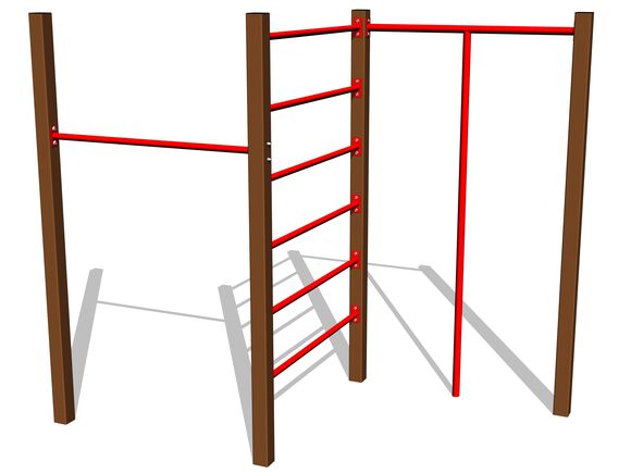 Mászó összeállítás SS8301KW - barna