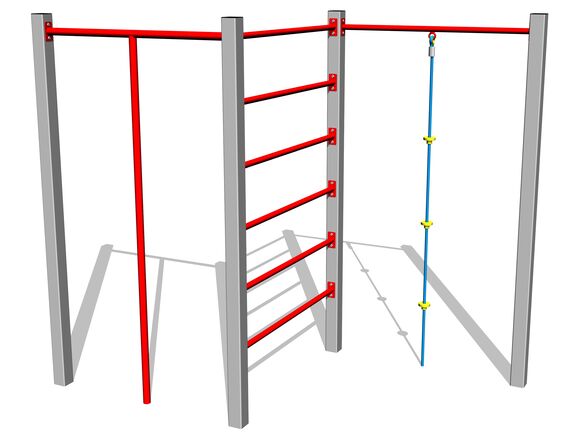 Mászó összeállítás SS8302KS - ezüst