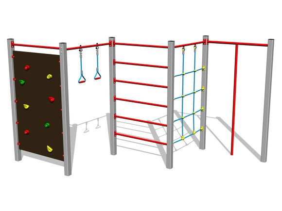 Mászó összeállítás SS8501KS - ezüst