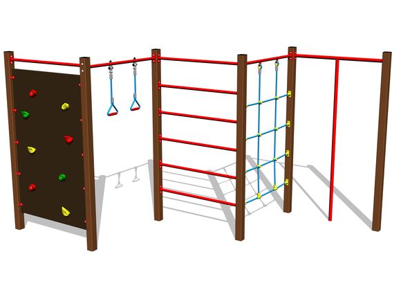 Mászó összeállítás SS8501KW - barna