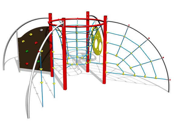 Mászó összeállítás SS8502KR - piros