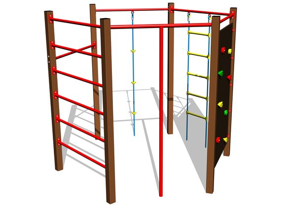 Mászó összeállítás SS8602KW - barna