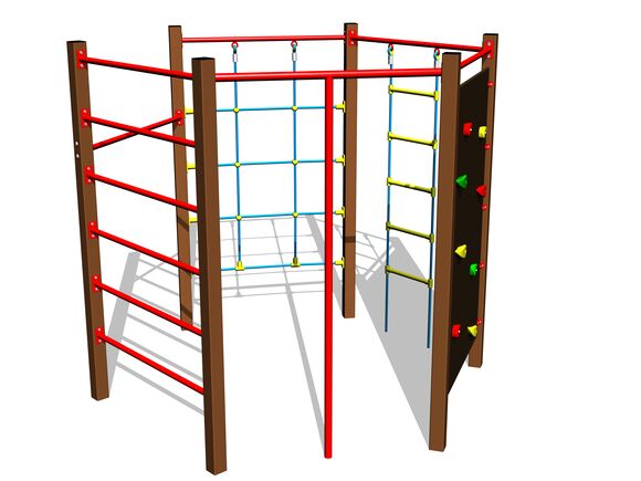 Mászó összeállítás SS8603KW - barna