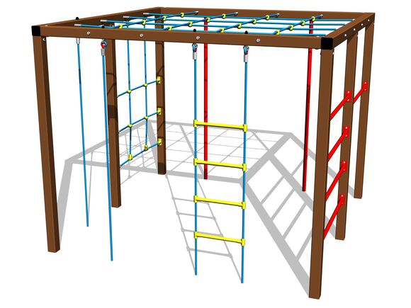 Mászó összeállítás SS8901KW - barna