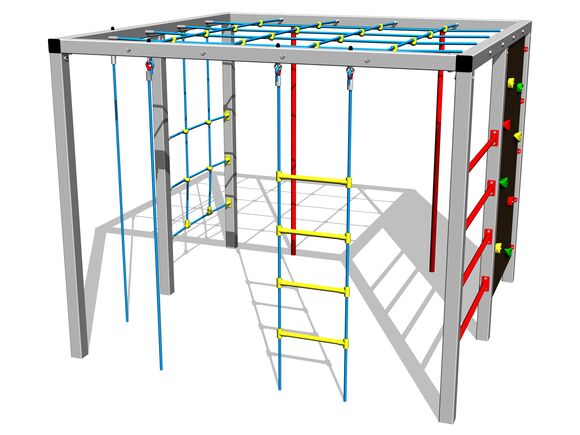 Mászó összeállítás SS8902KS - ezüst