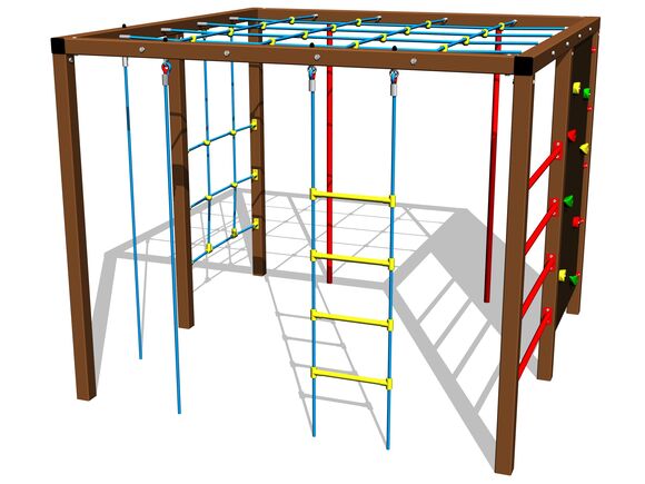 Mászó összeállítás SS8902KW - barna