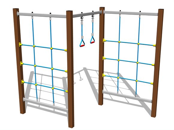 Mászó összeállítás - barna