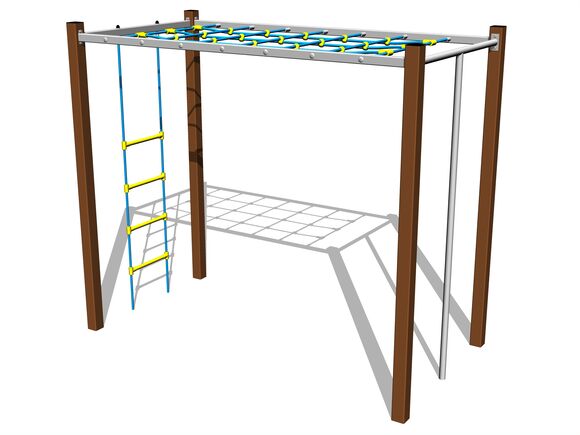 Mászó összeállítás - barna