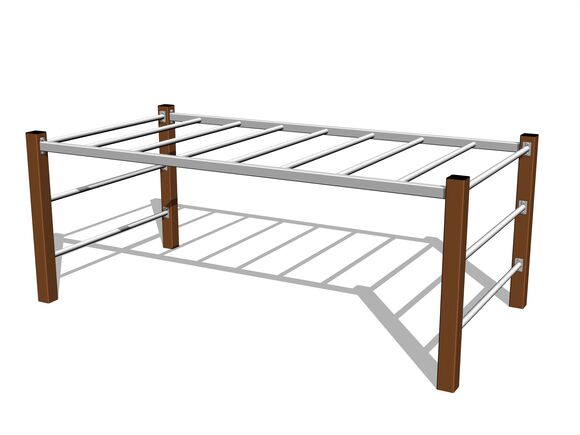 Mászó összeállítás - barna