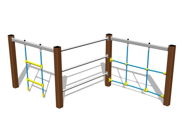 Mászó összeállítás - barna