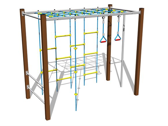 Mászó összeállítás - barna