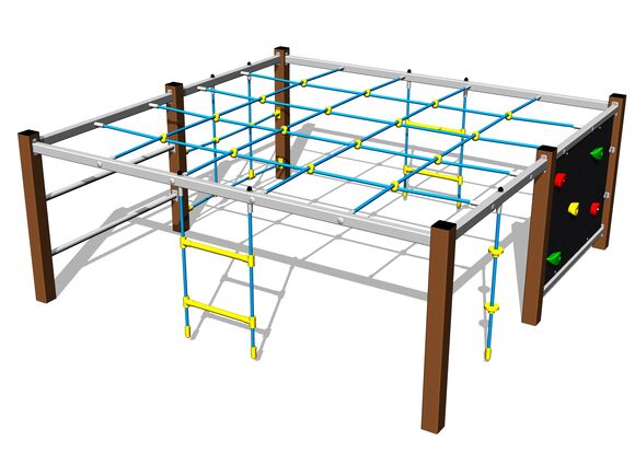 Mászó összeállítás - barna