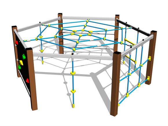 Mászó összeállítás - barna
