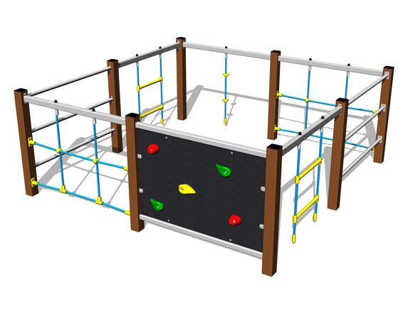 Mászó összeállítás - barna