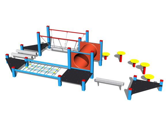 Ügyességi pálya SD101KB - kék