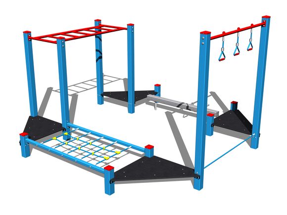Ügyességi pálya SD104KB - kék