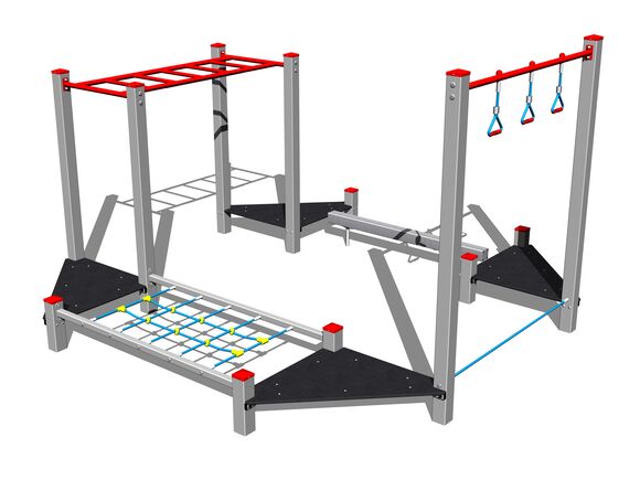 Ügyességi pálya SD104KS - ezüst