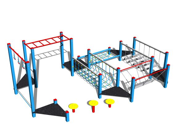 Ügyességi pálya SD105KB - kék